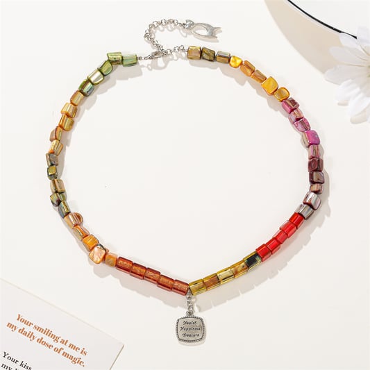 Factory Wholesale 9 Grids Solid Color Natural Stone Bead Kits