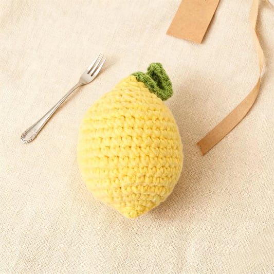 Mini Lemon Crochet Plush