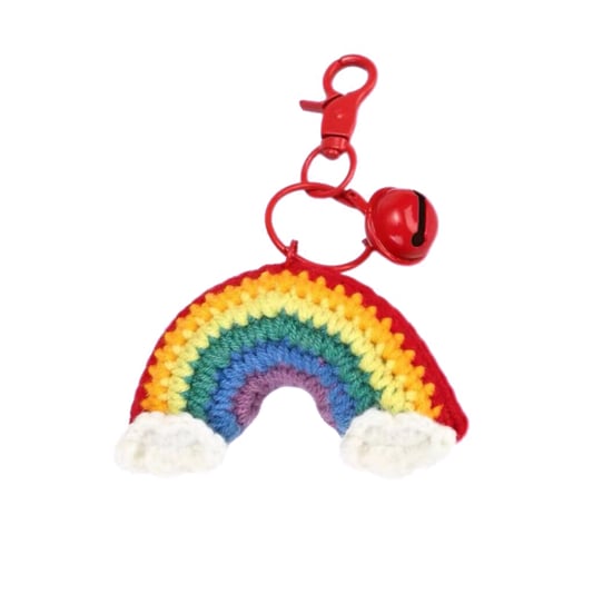 Crochet Rainbow Doll Keychain DIY Kit