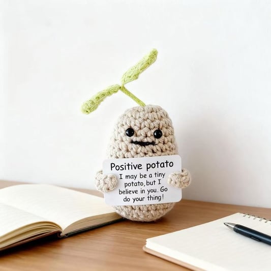 Positive Potato Crochet Plush