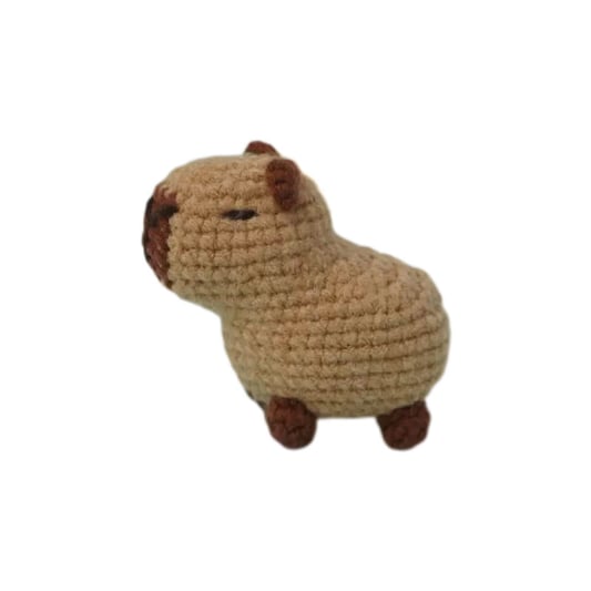 Crochet Capybara Doll Kit Beginner Friendly Craft
