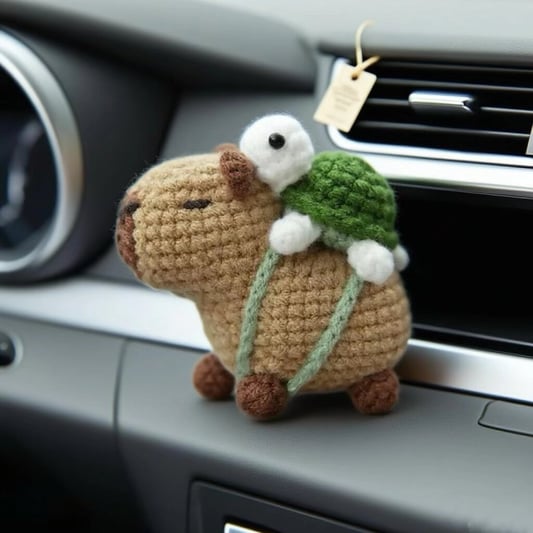 Crochet Capybara Doll Kit Beginner Friendly Craft