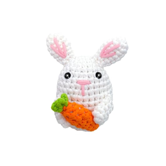 Crochet Bunny Doll Kit with Carrot Design