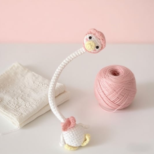 Crochet Duck Doll Kit Long Neck Amigurumi