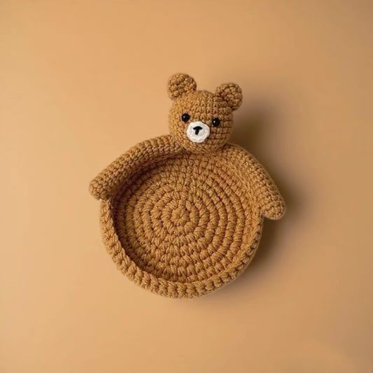 Crochet Bear Coaster Kit Coffee Cup Mat