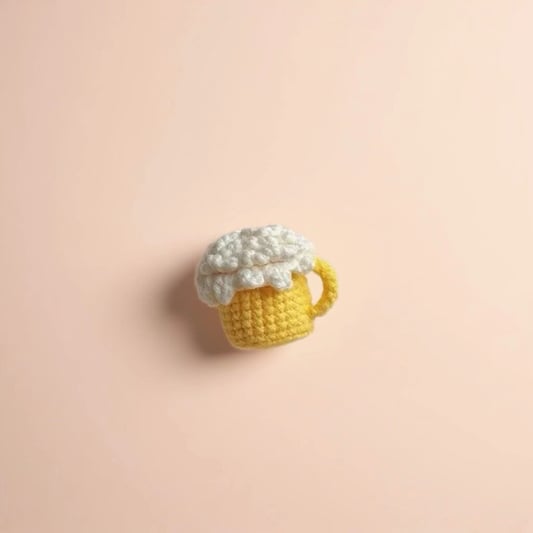 Crochet Beer Mug Amigurumi Kit