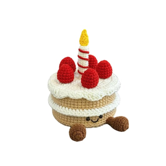 Crochet Birthday Cake Plush Kit