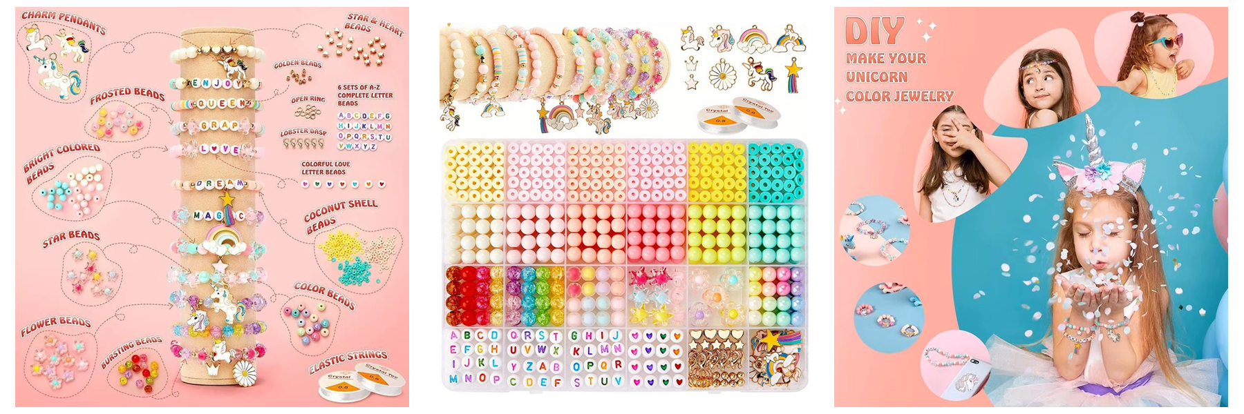 Wholesale Polymer Clay Bead Kits DIY Making Friendship Jewelry Set