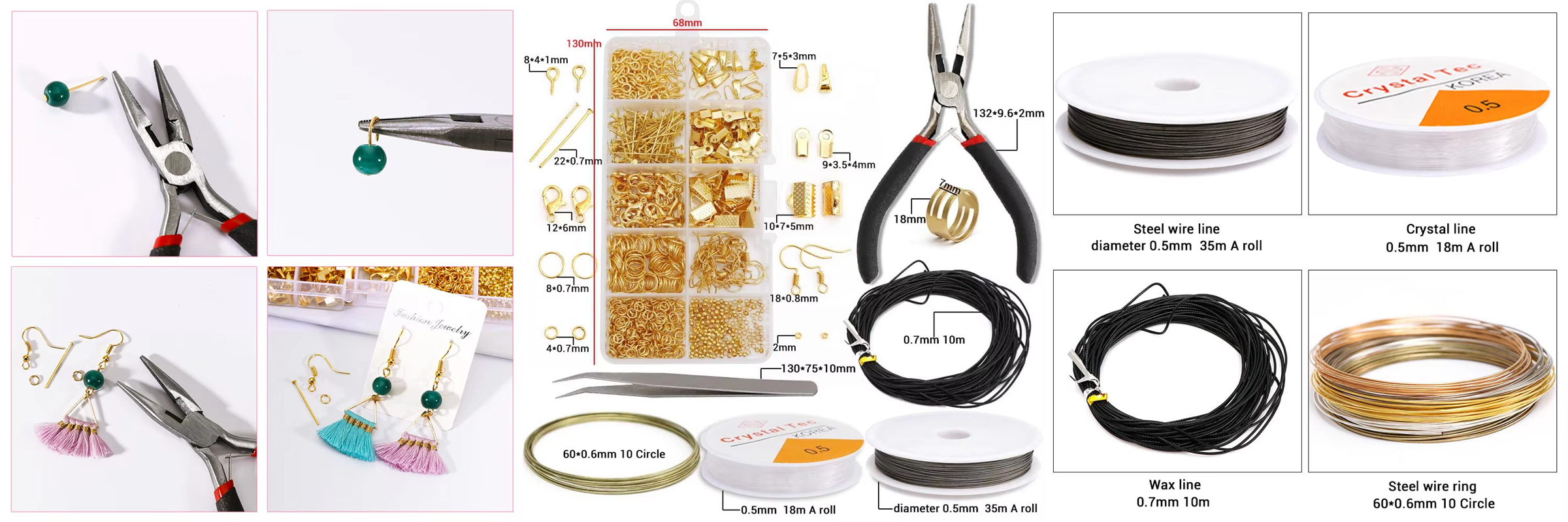 Sale at Wholesale Price Jewelry Making Kit DIY Jewelry Accessories Set
