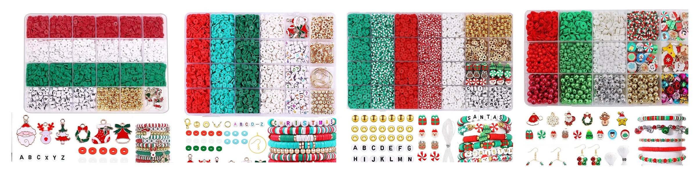 Factory Direct Selling Polymer Clay Beads Set Creative Christmas DIY Making Kits