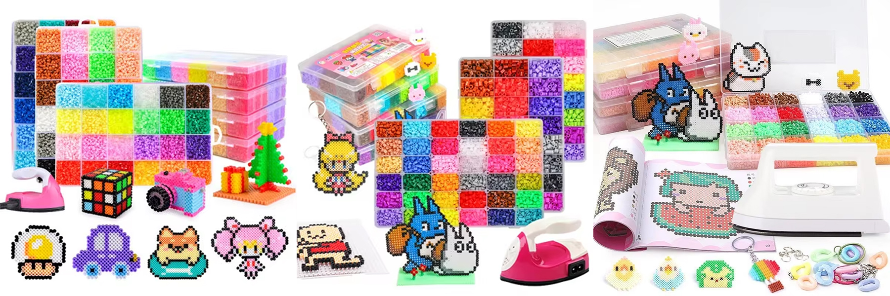 Wholesale 5mm Hama Beads Fusible Bead DIY Puzzle Pattern Perler Beads
