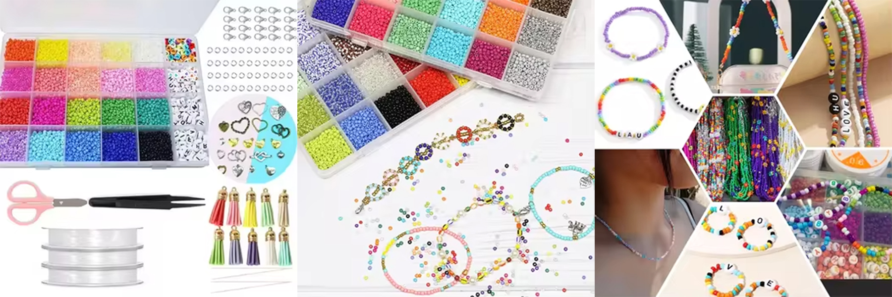 Sale at Wholesale Price High Quality Czech Glass Seed Beads Kits