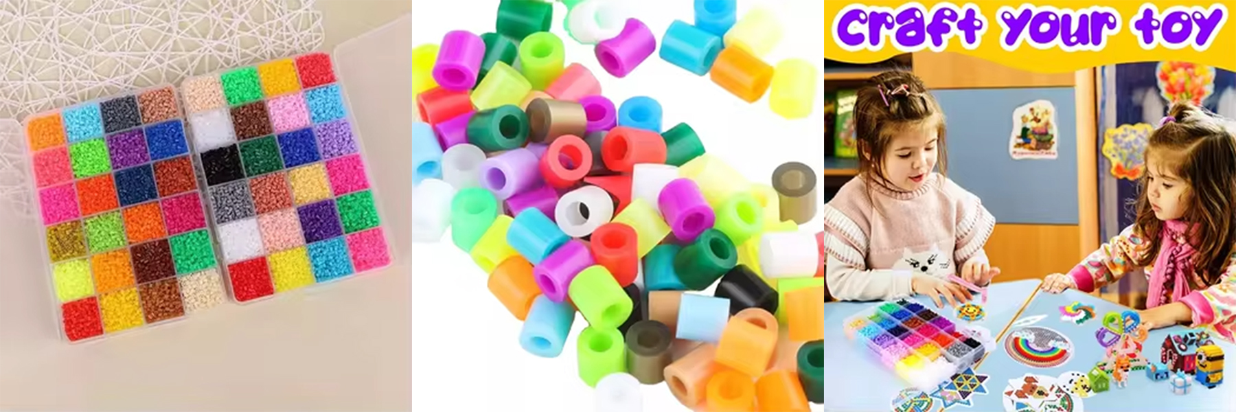 Factory Direct Selling 24 Colors Hama Beads 2.5/5 mm Ironing Beads Set