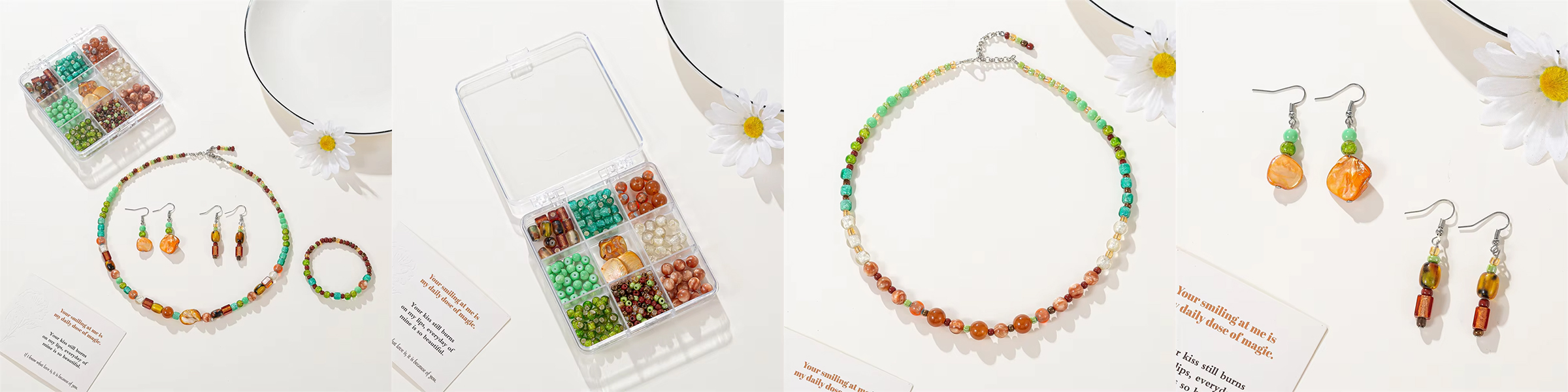Resin Beaded Bracelet Making Kit