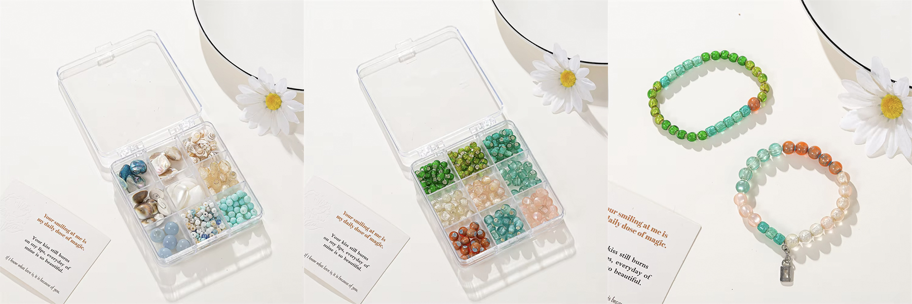 Factory Wholesale Sell Resin Beads Jewelry DIY Making Creative Kits