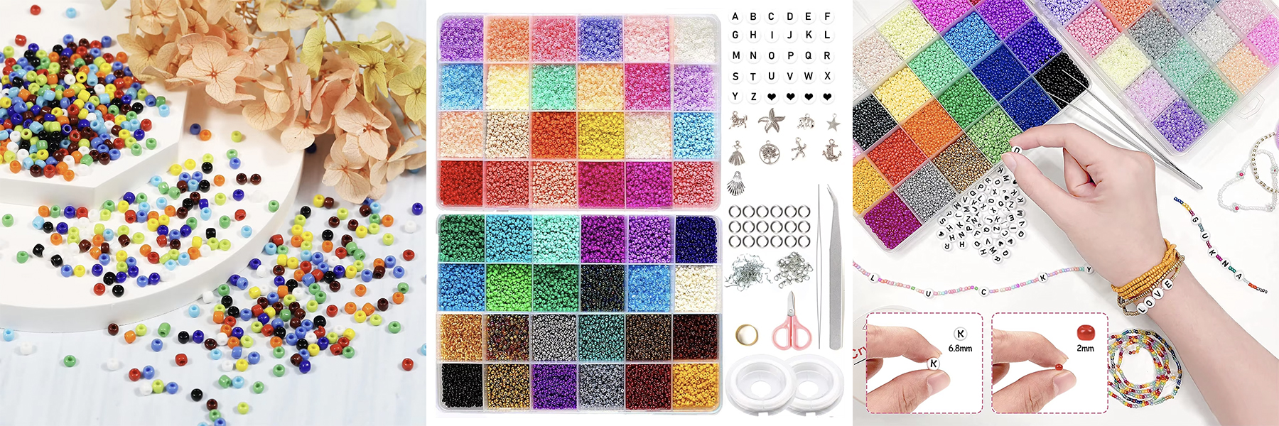 8 Groove 2 3 4mm Seed Bead Kits Manufacturers