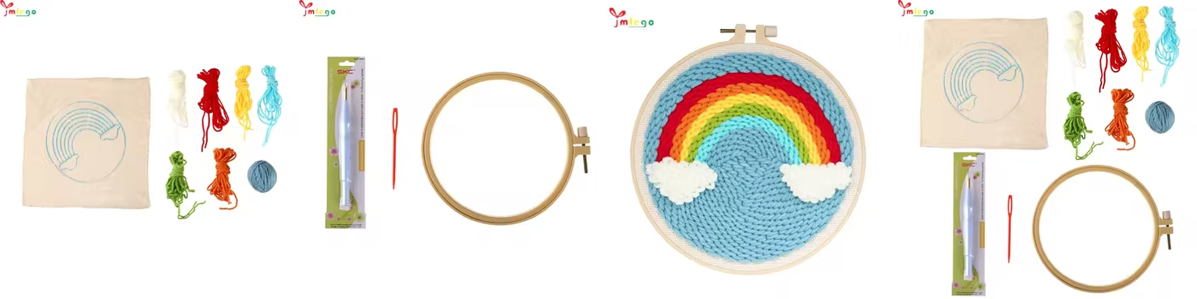Needle Embroidery Kits DIY Making Cross Stitch Home Decoration Set
