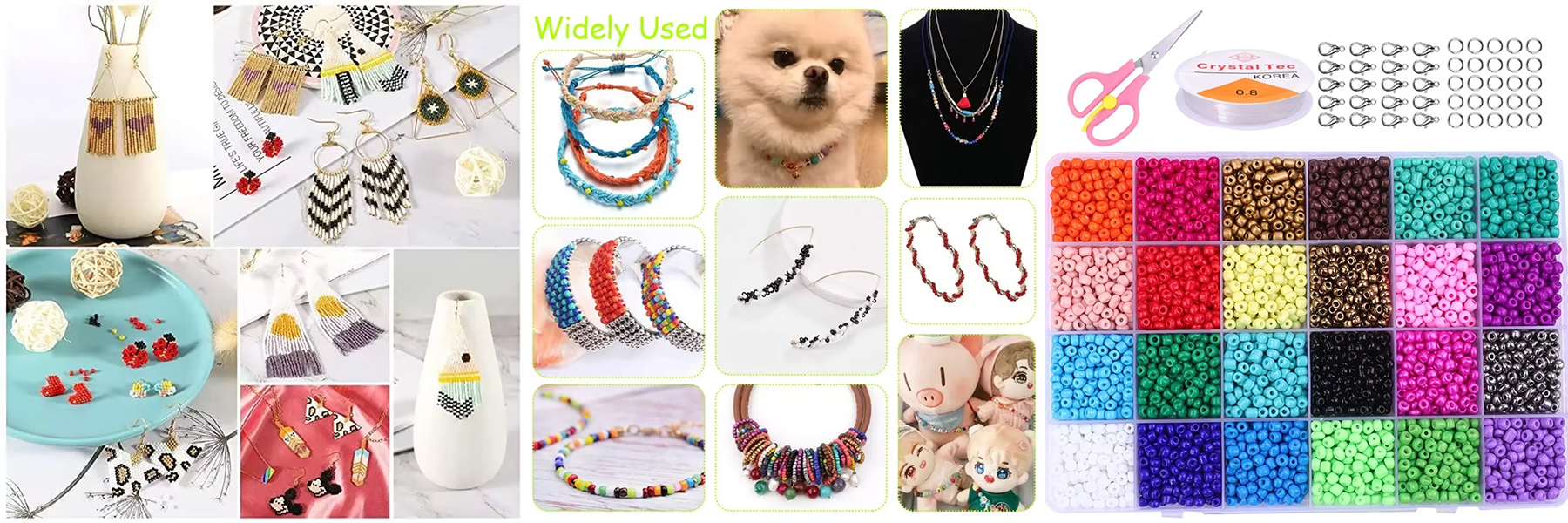 Sale at Wholesale Price High Quality Czech Glass Seed Beads Kits