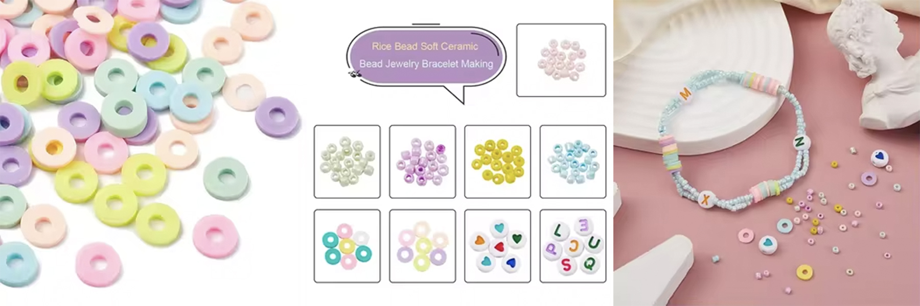Colorful Flat Round Small Glass Seed Beads DIY Jewelry Kits Wholesale