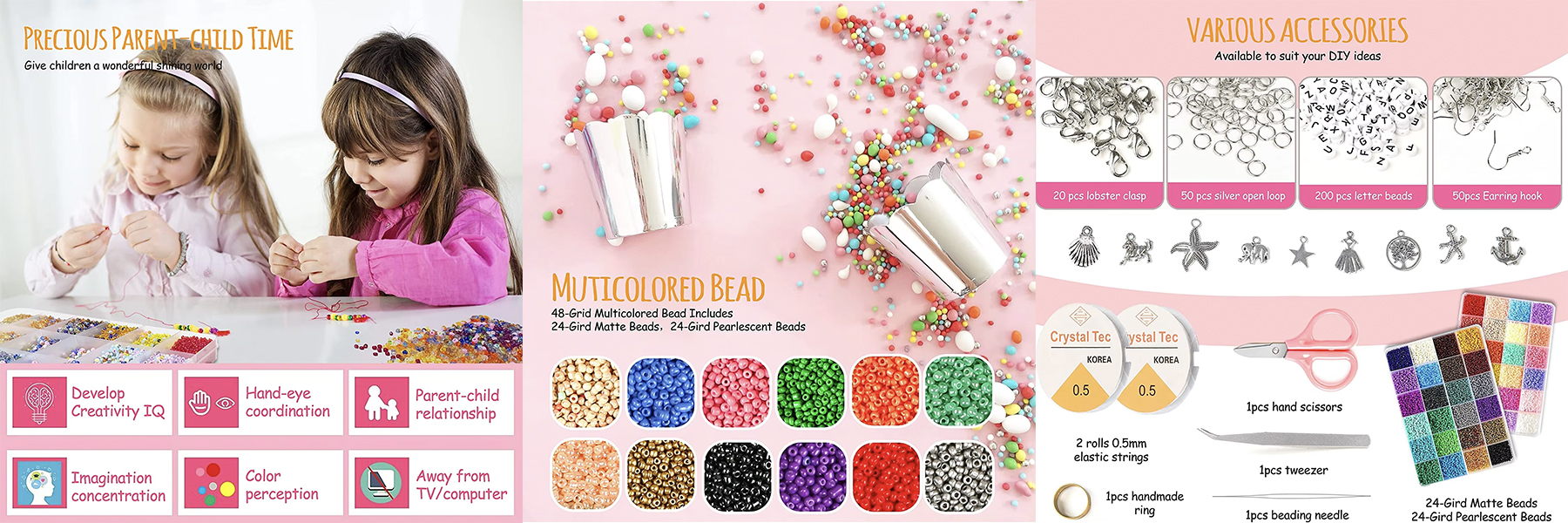 8 Groove 2 3 4mm Seed Bead Kits Manufacturers